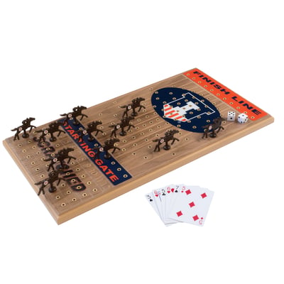 Across the Board Illinois Fighting Illini Walnut Horseracing Gametop