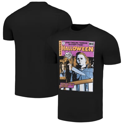 American Classics Men's Black Halloween Graphic T-Shirt