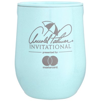 Corkcicle Blue Arnold Palmer Invitational 12oz. Stemless Wine Glass
