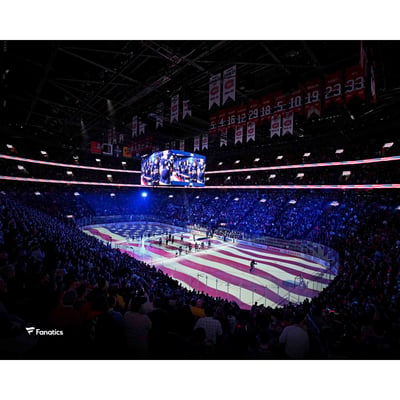Fanatics Authentic Team USA 4 Nations Face-Off Unsigned Pregame vs. Finland Photograph