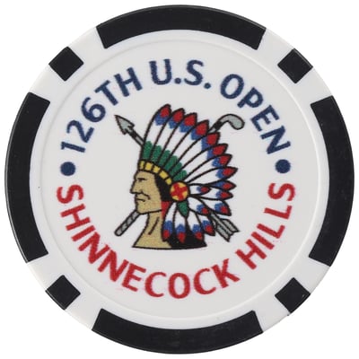 Tournament Solutions 2026 U.S. Open Black Poker Chip