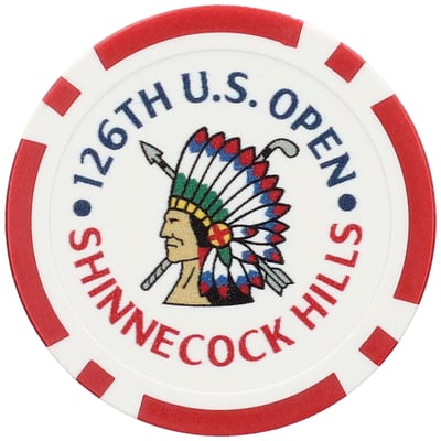 Tournament Solutions 2026 U.S. Open Red Poker Chip
