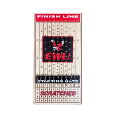 Across the Board Brown Eastern Washington Eagles Horseracing Game