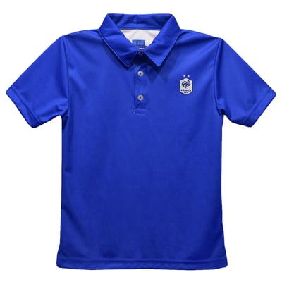 Youth Vive La Fete Royal France National Team Solid Polo
