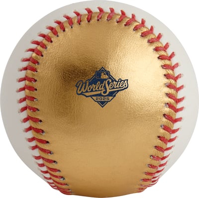 Fanatics Authentic Los Angeles Dodgers vs. Toronto Blue Jays 2025 MLB World Series Dueling Teams Logo Baseball