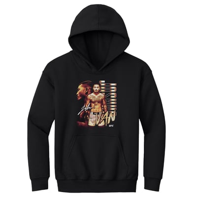 Youth 500 Level Black Joshua Van UFC Bitmap Hoodie