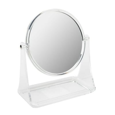 Double-Sided Vanity Mirror by Golden Tadco - Clear Finish