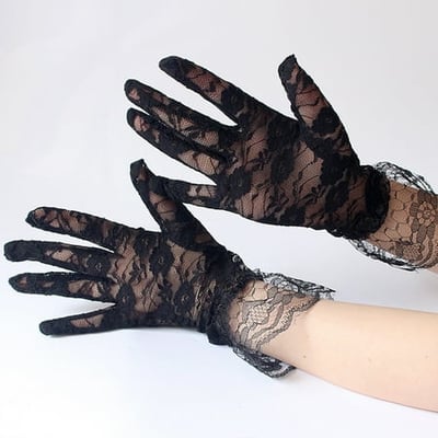 Awdenio Women s Skiing & Snowboarding Gloves  Women s Glove Sexy Lace Wedding Bridal Party Halloween Cosplay Lightweight Breathable Gloves