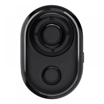 DA BOOM GJX Bluetooth Remote & Page Turner Control Camera Shutter Remote Control Bluetooth Wireless Selfie Button Clicker Compatible with iPhone iPad Android Samsung and Google Pixel Cell Phones Smartphones