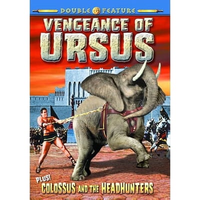 Gladiator Double Feature: Clossus & the Headhunter (DVD) Alpha Video Action & Adventure