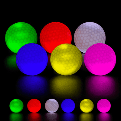 THIODOON Glow in The Dark Golf Balls Light up Led Golf Balls Night Golf Gift Sets for Men Kids Women 6 Pack (6 Colors in one) THIODOON Glow in The Dark Golf Balls Light up Led Golf Balls Night Golf Gift Sets for Men Kids Women 6 Pack (6 Colors in one)