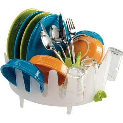 Chef n Dish Garden Dish Rack in Dishwasher Safe in Arugula