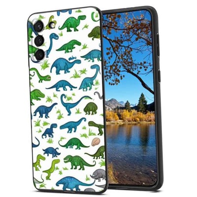 Dino-Reptile-93 Phone Case Degined for Samsung Galaxy S21+ Plus Case Men Women Flexible Silicone Shockproof Case for Samsung Galaxy S21+ Plus