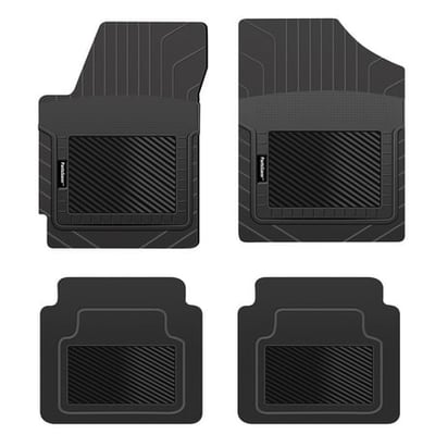 Koolatron PantsSaver Custom Fit Automotive Floor Mats for Lincoln Nautilus 2020 All Weather Protection for Cars Trucks SUV Van Heavy Duty Total Protection Black