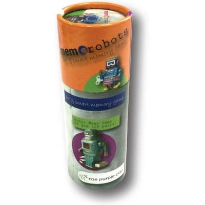 The Purple Cow America Inc Memo Robots Board Game offered by Distribution Solutions