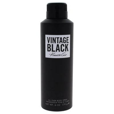 Kenneth Cole Vintage Black Body Spray for Men 6 oz