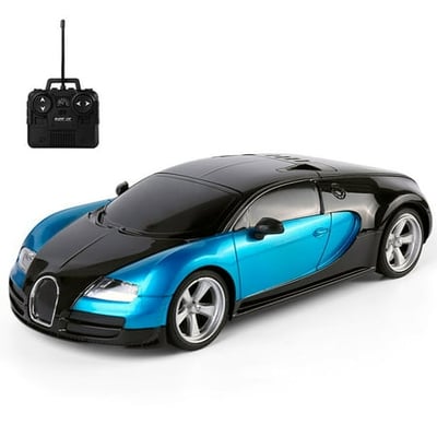 1:18 Scale High-Speed Racing Car Toy with Lights – Remote Control Gift for Kids Boys & Girls