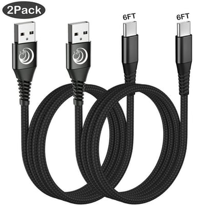Fast Charging USB C Cable 2 Pack