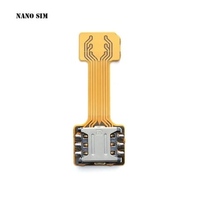 Chicmine TF Hybrid Sim Slot Dual SIM Card Adapter Extender for Android Phone