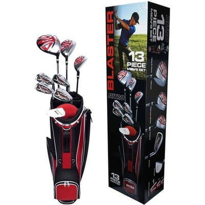 GOLF GIFTS AND GALLERY Nitro Men s Blaster 13-Piece Golf Set Left Handed