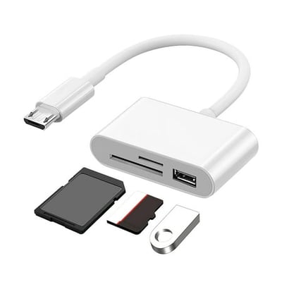 UIX Micro Card Reader Type C Android Mobile Computer Multi Function Otg2.0 Sd/Tf U Disk