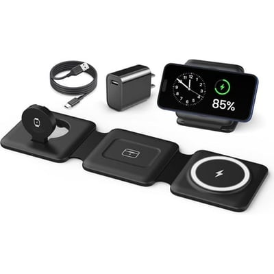 3-in-1 Magnetic Wireless Charging Station