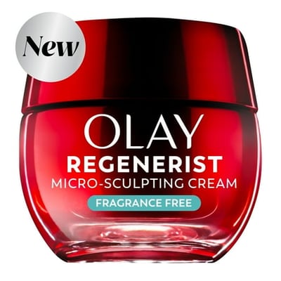Procter & Gamble OLAY REGENERIST Anti-Aging Face Cream  Hydrating  Anti-Wrinkle  Firming Moisturizer  Fragrance Free  Skin Care with Triple Collagen Peptide & Niacinamide