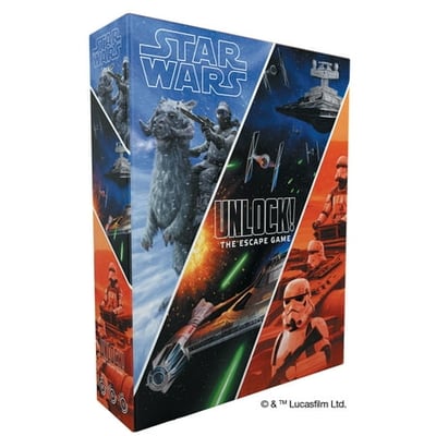 Star Wars Unlock! Cooperative Card Game by Space Cowboys