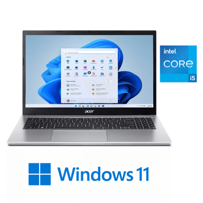 Acer Aspire 3 15.6 Full HD Display 12th Gen Intel Core i5-1235U Intel Iris Xe Graphics 8GB DDR4 256GB NVMe SSD Windows 11 Home A315-59-53ER