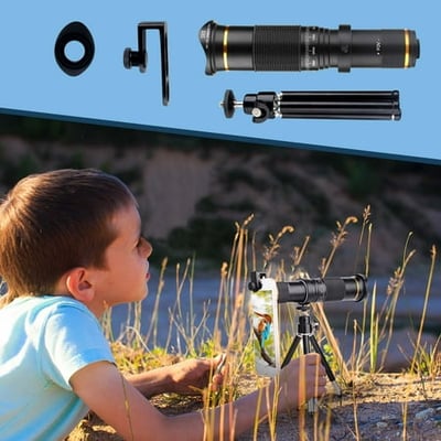 Apmemiss Best Friend Gifts for Women Clearance Mobile Universal Zoom HD Lens 38X No Black 4K Red Film Telephoto External Camera Today s Deals