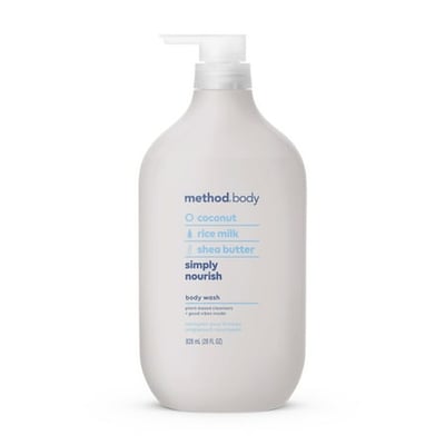 SC Johnson Method Nourishing Body Wash - 28oz