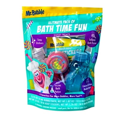Mr. Bubble Ultimate Bath Time Fun Pack by The Village Company