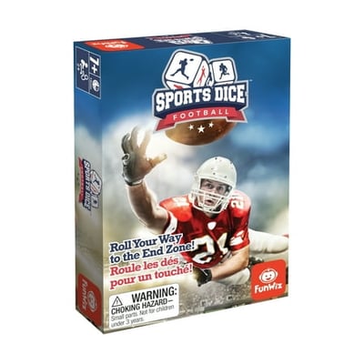 FoxMind Games Sports Dice - Football