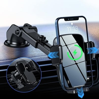 Hoey 3 in 1 Wireless Car Charger Holder