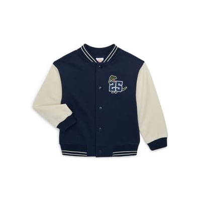 HIS International Wonder Nation Toddler Boys Dino Varsity Bomber Jacket  Sizes 12M-5T