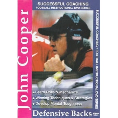 TMW Media Group Successful Football Coaching: John Cooper - Defensive Backs
