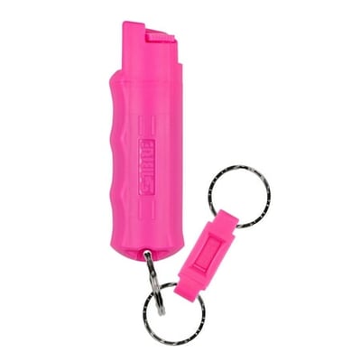 SABRE Pink Pepper Spray with Quick Release Helps Fight Breast Cancer