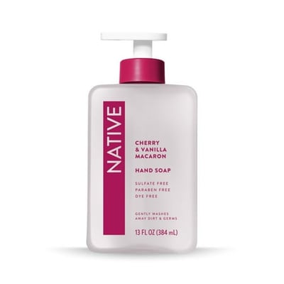 Native Cherry & Vanilla Macaron Liquid Hand Soap - 13oz