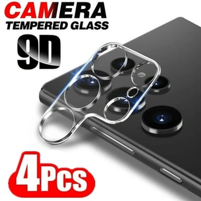 Full Cover Camera Lens Protector for Samsung S22 S20 S21 S23 Ultra FE Camera Film for Galaxy Note 20 Ultra 10 9 8 S10 Plus Glass Samsung Note 20Ultra 4Pcs Lens Glass