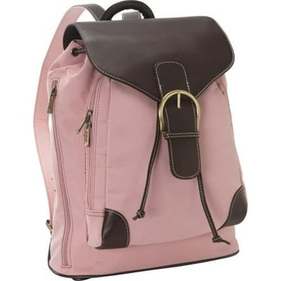Buysmartdepot Inc. Pink Bellino Vintage Continental Backpack