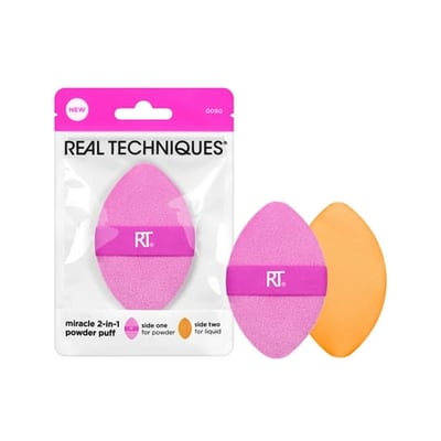 Real Techniques Miracle 2-in-1 Dual-Sided Makeup Puff & Sponge