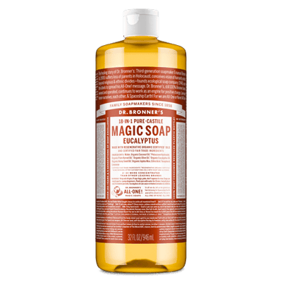 Dr. Bronner's Eucalyptus Pure-Castile Liquid Soap 32 oz