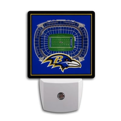 YouTheFan NFL Baltimore Ravens StadiumView Nite Light