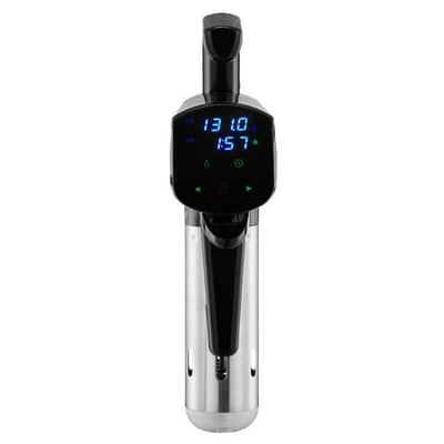 KFFKFF Sous Vide Precision Cooker 1100W Immersion Circulator with LED Display Adjustable Clamp Temperature and Timer Settings Ideal for Precise Cooking