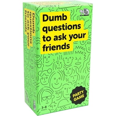 Big Potato Games Dumb Questions – A Hilarious Party Game for Adults and Teens Full of Outrageous Conversation Starters Ages 8+