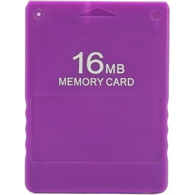 FIGT-Memory Card for PS2 16MB High Speed Game Memory Card FMCB V1.966 Plug and Play Video Game External Data Card for Playstation 2 Game Console()?0514?