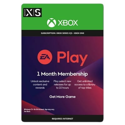 Microsoft EA Play 1 Month Subscription - Xbox One Xbox Series X