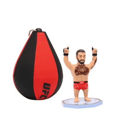 PMI UFC 2.5 Inch Collectible Figures Speed Bag Capsule Includes Hidden Fighters on an Octagon Base with 12 to Collect with 4 Ultra Rare