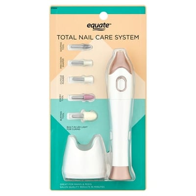 Equate Beauty Total Nail Care System with 5 Attachments