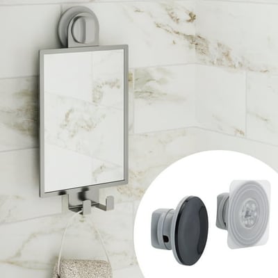 Fogless Shower Mirror for Shaving - Satin Nickel Finish